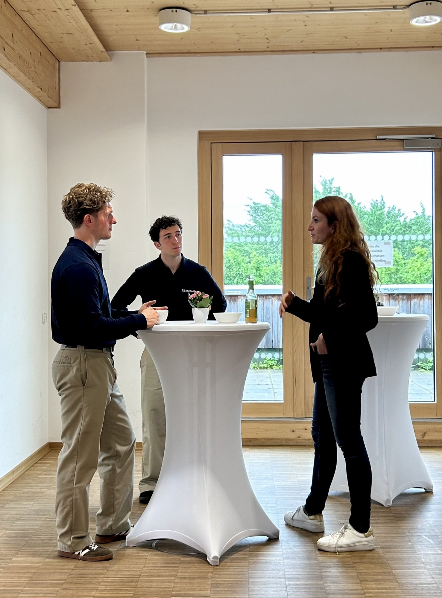 Austausch am Rande der SimMedEx Visit Days